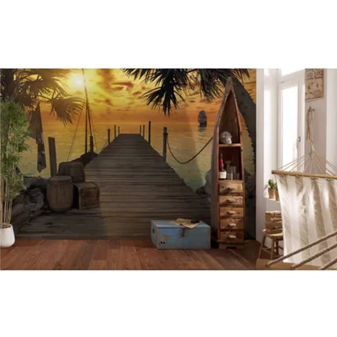 Komar Behang Treasure Island fotobehang