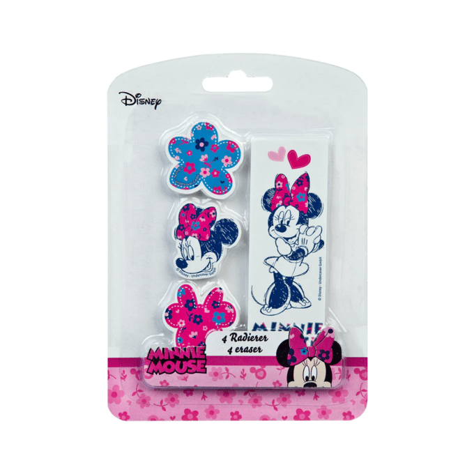 Minnie Mouse 4 Gummen gevormd