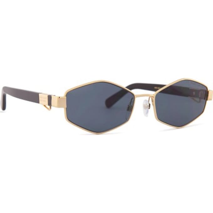Marc Jacobs Zonnebril Marc 496/s Dames Polygonal Staal Zwart