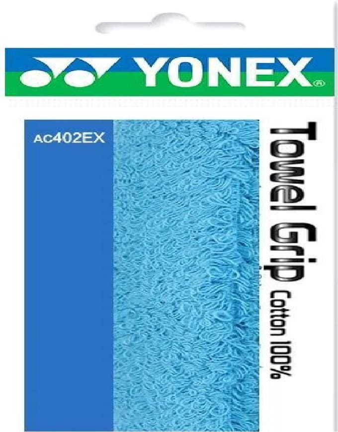 Yonex AC402EX Towel grip - Sax- Lichtblauw