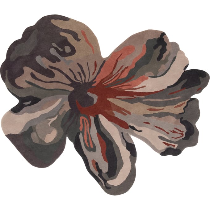 Nanimarquina - Flora vloerkleed - Bloem 4 - meerkleurig