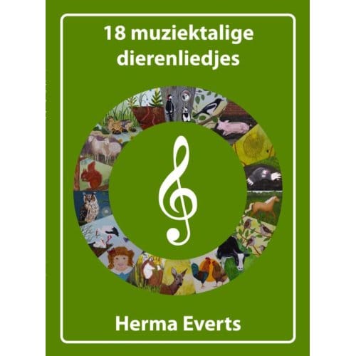 18 Muziektalige Dierenliedjes - Herma Everts