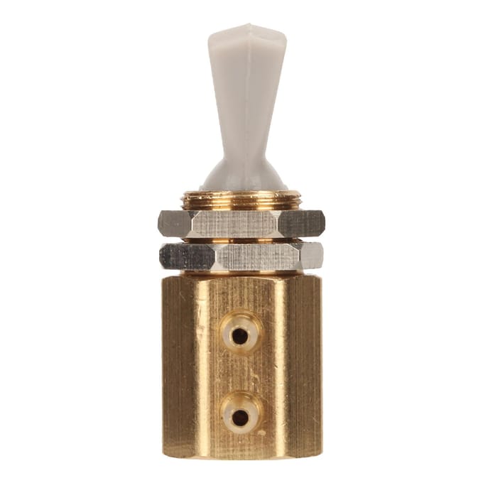 Professionele tandheelkundige waterklep regulator met sterke zuigkracht, tandheelkundige waterschakelaar met 4 aansluitingen gray