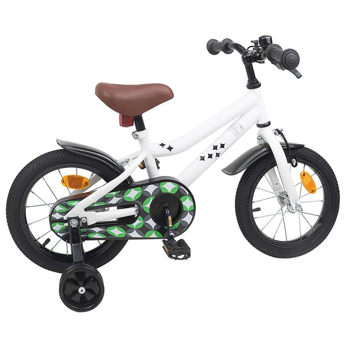 vidaXL - Kinderfiets - 16 - Inch - voor - 4-6 - jaar - oud - Wit