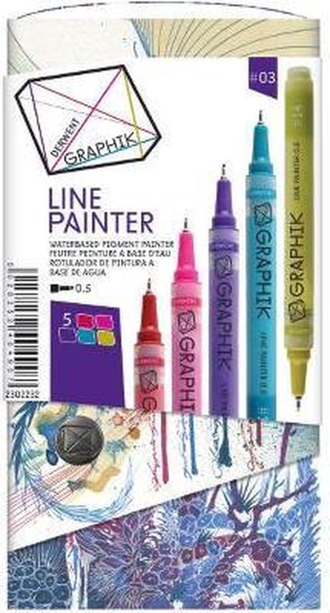 Derwent Graphik Line Painter Set #3
