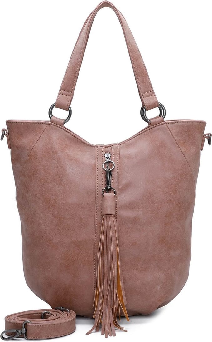 Fritzi aus Preußen Schoudertas Vintage Race03 Hobo Vintage Roze
