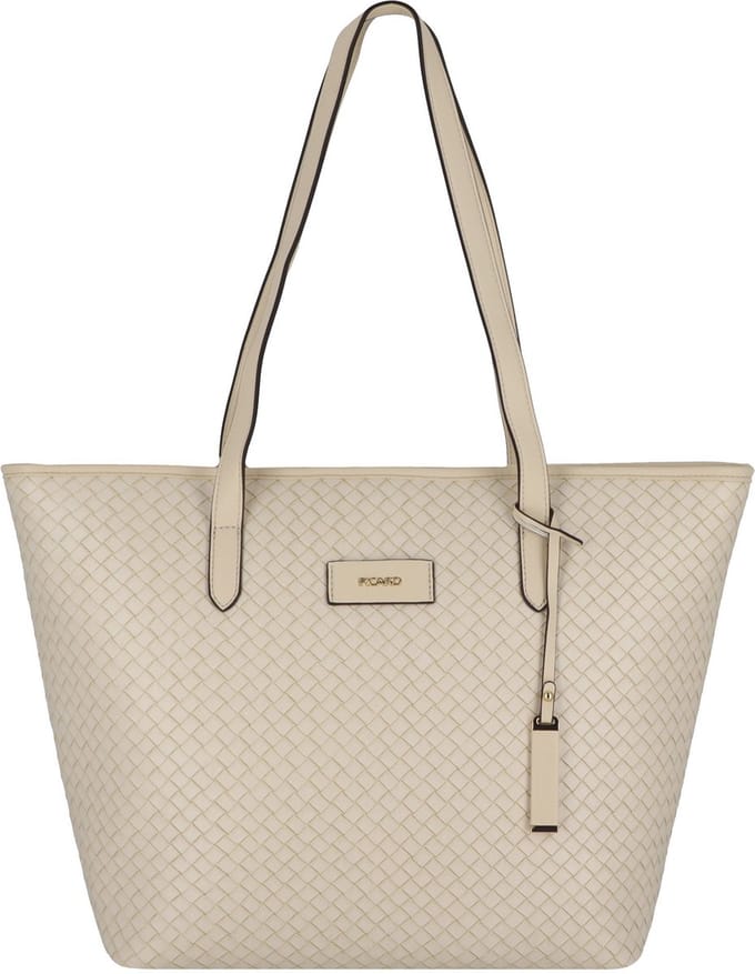 PICARD Schoudertas Piastrelle Shopper Cookie Beige
