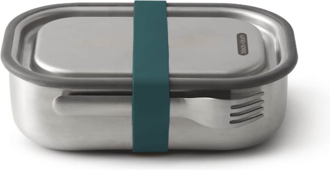 Black+Blum RVS Lunchbox - 1 Ltr - Blauw