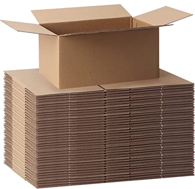 Verzenddozen 8x6x4 - 40 Packs Kartonnen Dozen voor Verpakking en Verzending