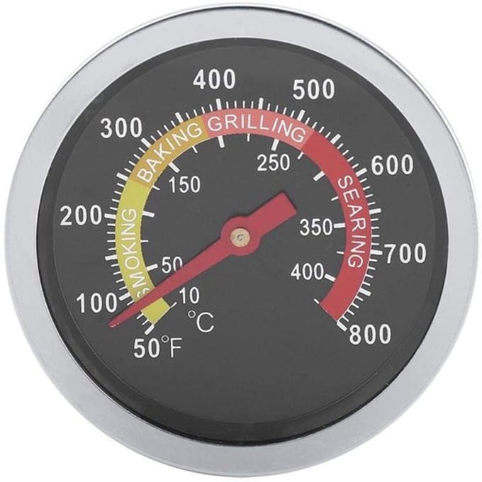 Dailygoody - Roestvrijstalen BBQ-thermometer - Temperatuurmeter voor