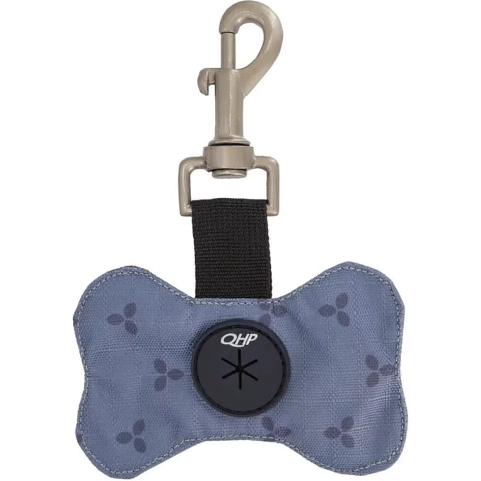 QHP - Hondenpoepzak Houder Collection - Misty Blue