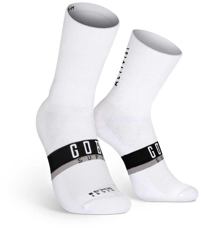 Gobik Superb Axis Sokken Wit EU 35-38 Man,Vrouw