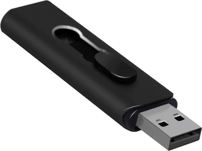 USB-C OTG USB Stick 128GB – Type-C Flash Drive voor Smartphone, Tablet & Laptop – Snelle Pendrive Gegevensopslag, Externe Opslag & USB Flash Drive-Zwart