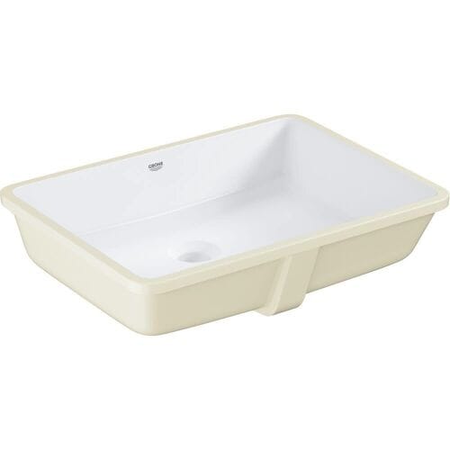 GROHE Cube Ceramic inbouwwastafel - Keramiek - 60,5 x 49 cm - Met antibacteriÃ«le afwerking - Wit