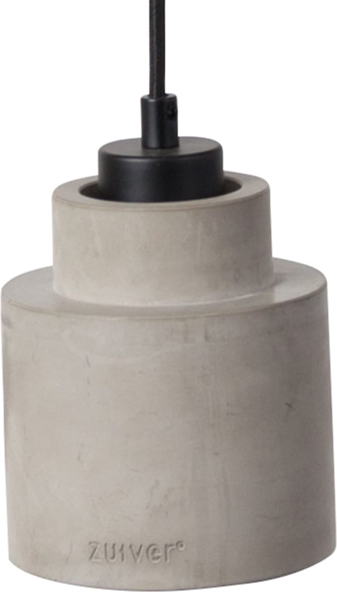 Zuiver Left Hanglamp Beton 11x11 cm Grijs