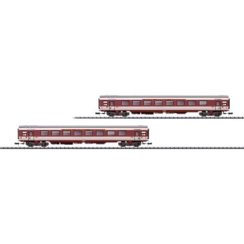 MiniTrix 15691 N set van 2 personenrijtuigen Grand-comfort van de SNCF