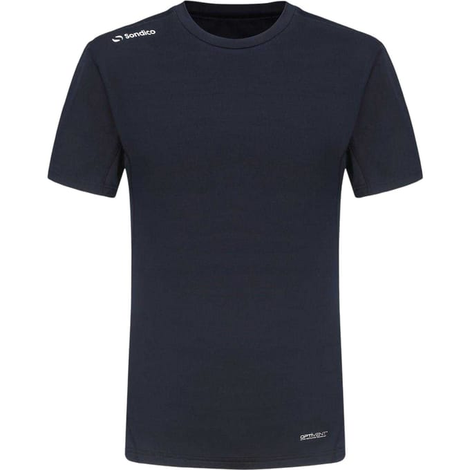 Sondico Effen basislaagshirt voor heren (Marine)