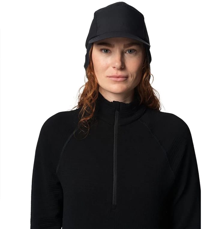 Houdini Pace Pet Zwart M-L Man,Vrouw