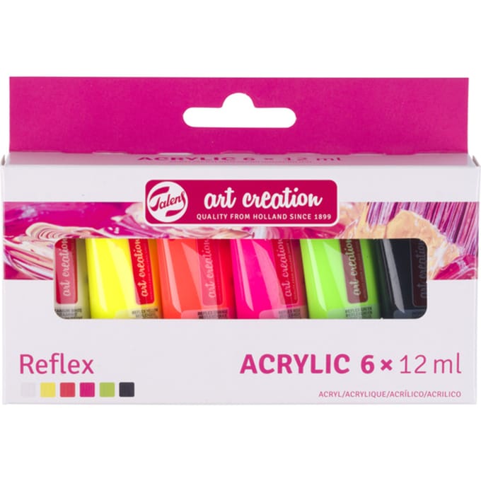 Acrylverf Talens Art Creation Reflex assorti 6 tubes à 12 ml