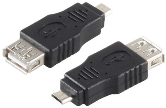 USB-OTG Micro-B Stecker auf A-Buchse 2.0