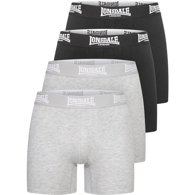 Lonsdale East Challow boxershorts, set van 4