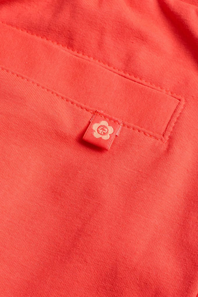 4PRESIDENT Rok Meisjes - Mid red fluor - Maat 152