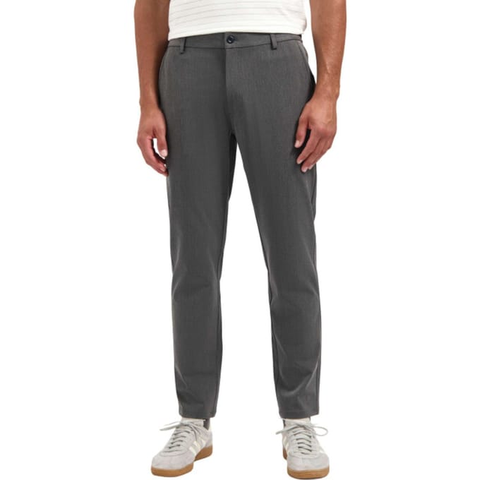 No Excess Pants Chino Stretch Melange Grey Melange Größe: S | Chinos Outlet | Herren | Grau