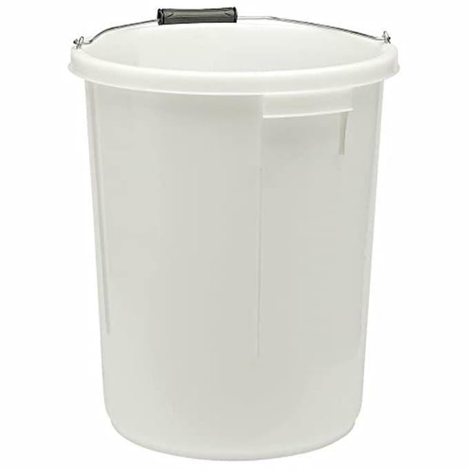 Stukadoors Mengbak 25L - Wit