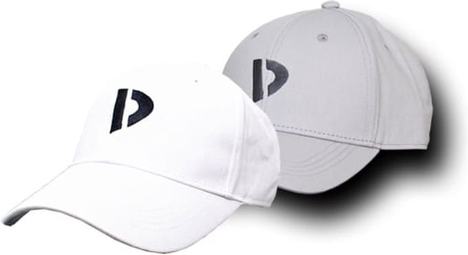 2-Pack Donnay - Baseball Caps - White/Light grey (637) - maat Volwassen