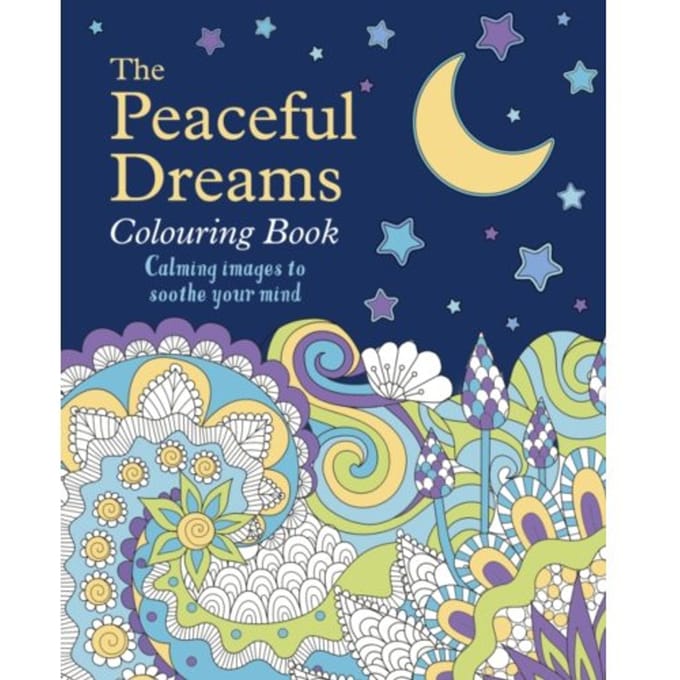 The Peaceful Dreams Colouring Book - Arcturus Creative Colouring - Tansy Willow
