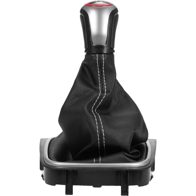 Pommeaux de changement de vitesse à 6 vitesses, couvercle de démarrage de remplacement pour Golf MK5 MK6 MK7 Scirroco Eos 0 rouge