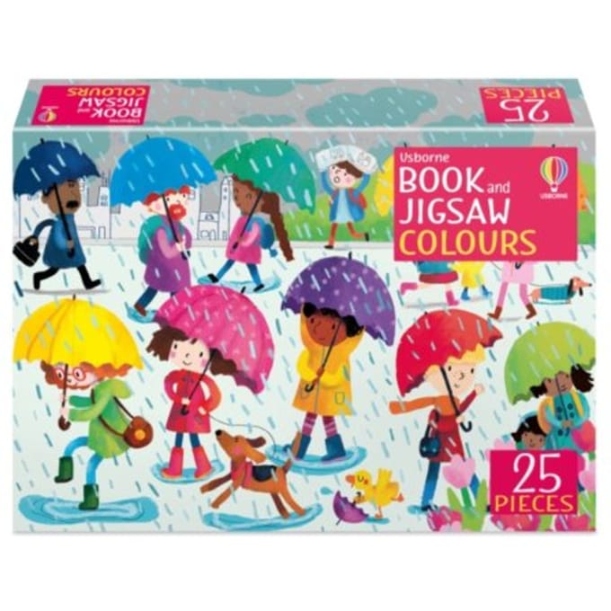 Book And Jigsaw Colours - Usborne Book And Jigsaw - Felicity Brooks