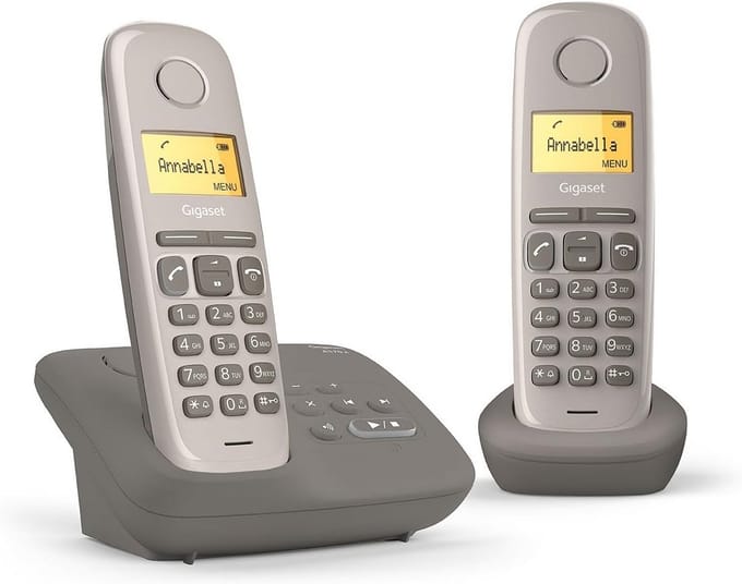 Draadloze DECT Telefoon met Antwoordapparaat voor Thuis