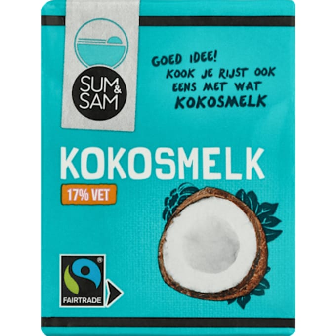 Kokosmelk 17% vet