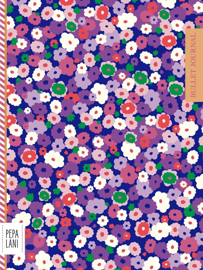 Pepa Lani bullet journal PRO Flower Flowers