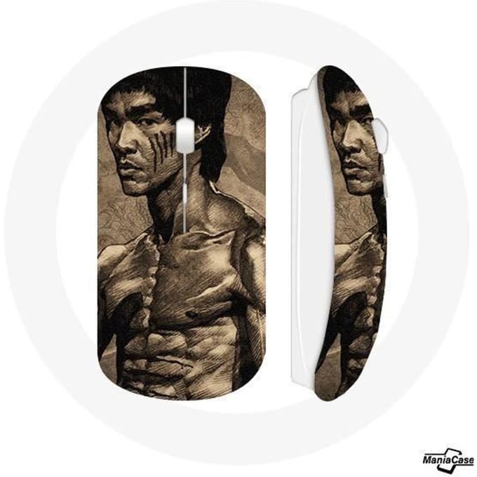 Draadloze muis Bruce Lee Drawing