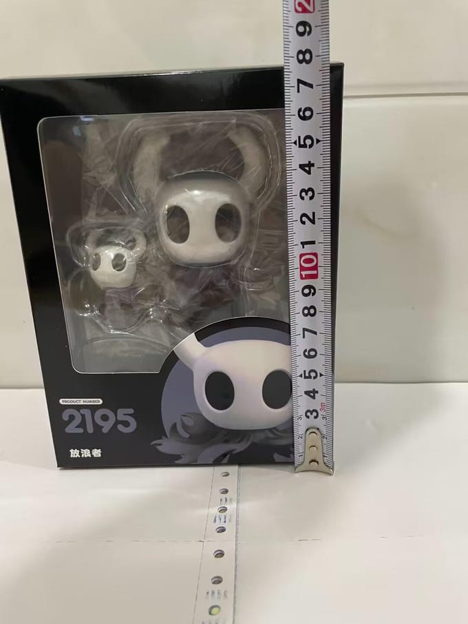 2 Teken Hollow Knight Hornet Schattige Actiefiguur Speelgoed 10cm with box gray