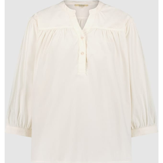 Circle of Trust Alison Blouse Poached Egg Maat: L | Longsleeves Outlet | Dames | Wit