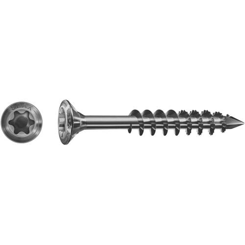 SPAX 25170404506021 Houtschroef 4.5 mm 60 mm T-STAR plus RVS A2 100 stuk(s)