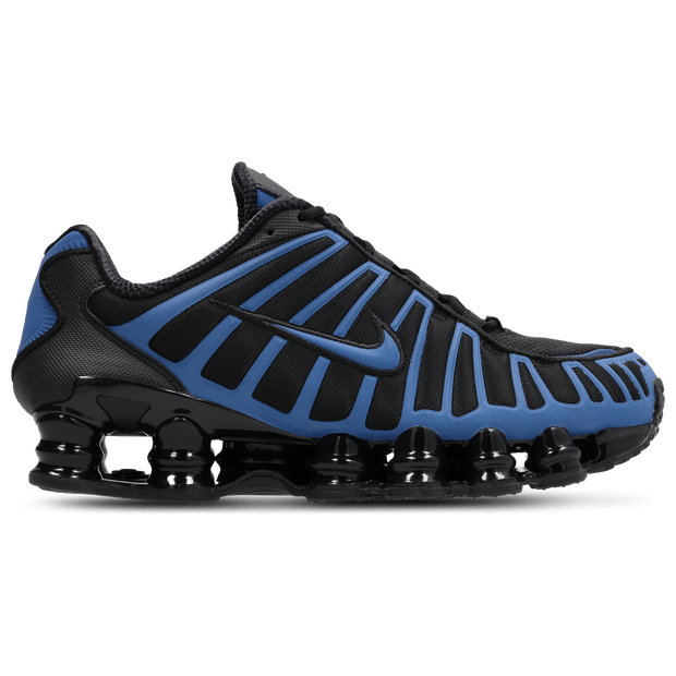Nike Shox Sneakers Heren - Zwart - Maat 45 - Synthetisch, Textil