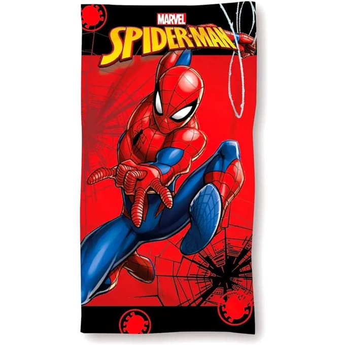 Katoenen strandlaken Educa Borras Marvel Spiderman