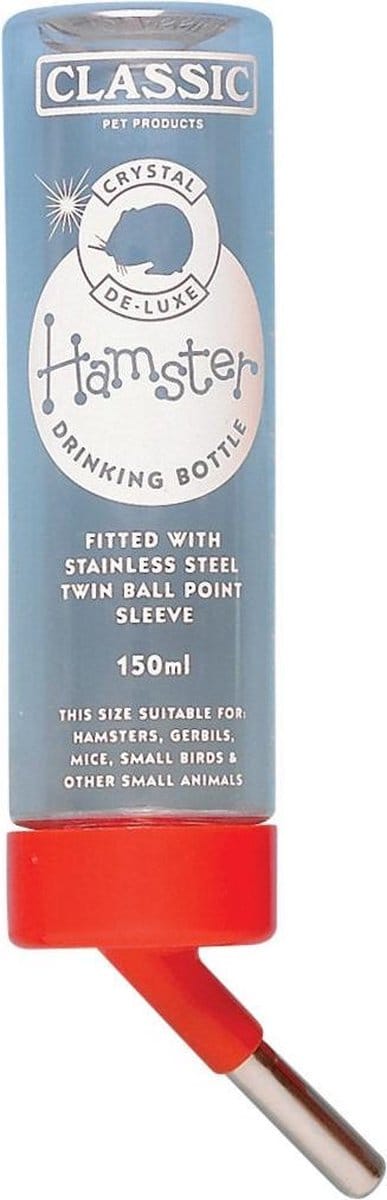 Classic Drinkfles voor cavia's en hamsters - 150 ml