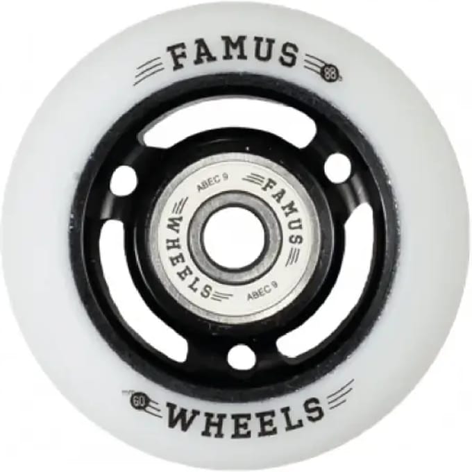 Set van 4 rollerwielen Famus Wheels 88A