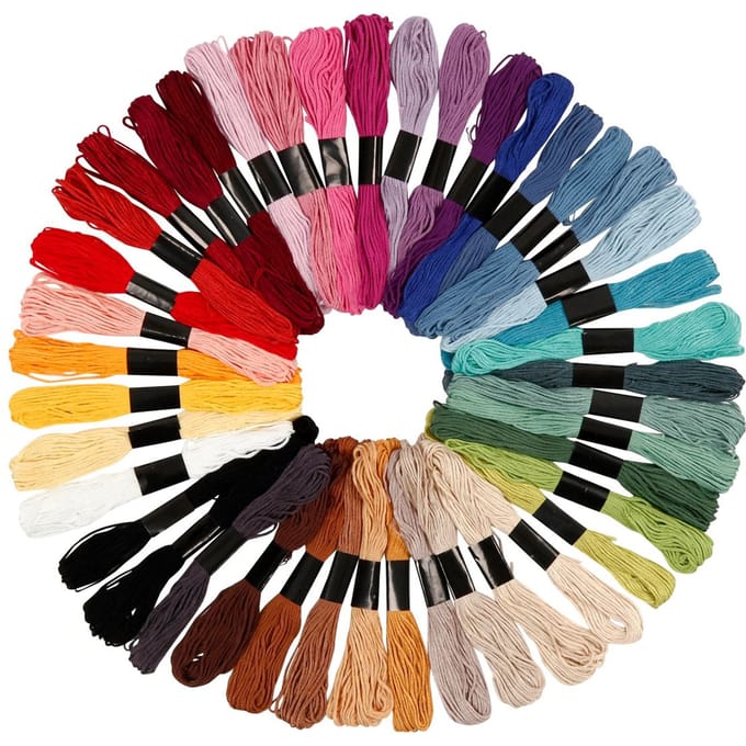 Creativ Company Embroidery thread 42 colors