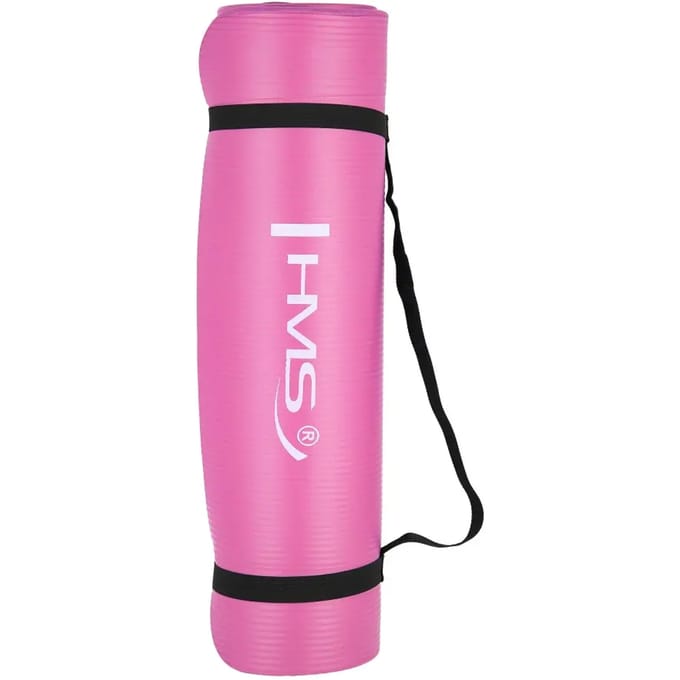 HMS YM03 Serie - Yogamat - Roze - NBR Materiaal - 183x61x10 mm