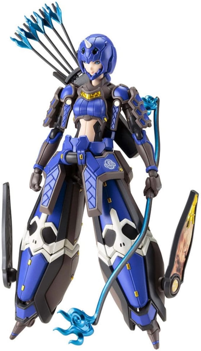 Phantasy Star Online 2 Plastic Model Kit 1/12 Indigo Guardian Shiki 15 cm
