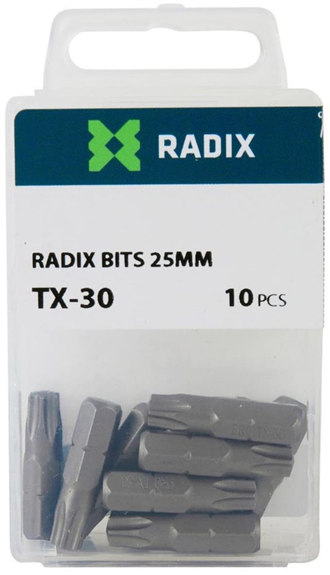 Radix - Schroefbit TX30 (10 stuks)