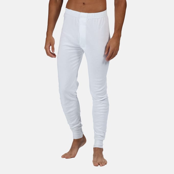 Regatta - Heren Johns Lange Thermo Broek (Wit)