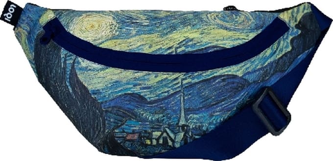 LOQI Bum Bag Large - The Starry Night gerecycled