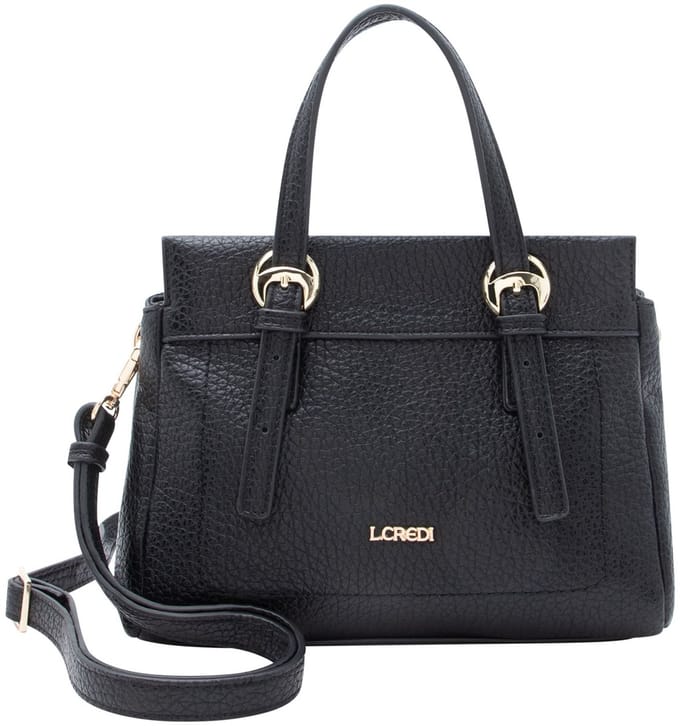 L.CREDI handtas schoudertas Ramira Mini Handbag Black zwart